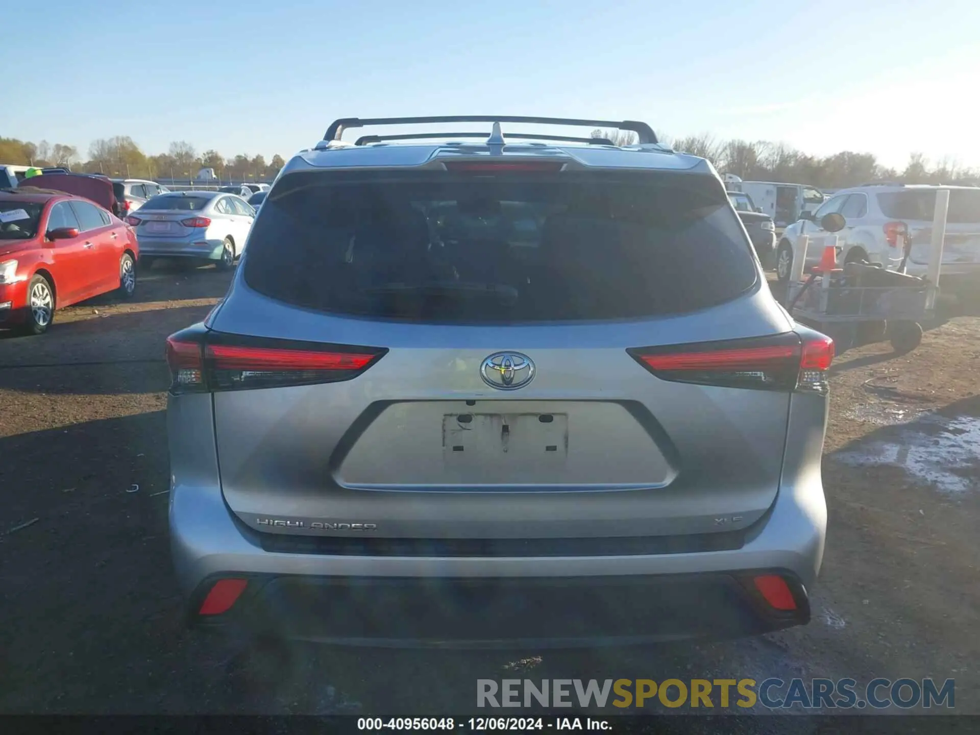 16 fotografías del automóvil dañado 5TDGZRAH1NS095945 TOYOTA HIGHLANDER 2022