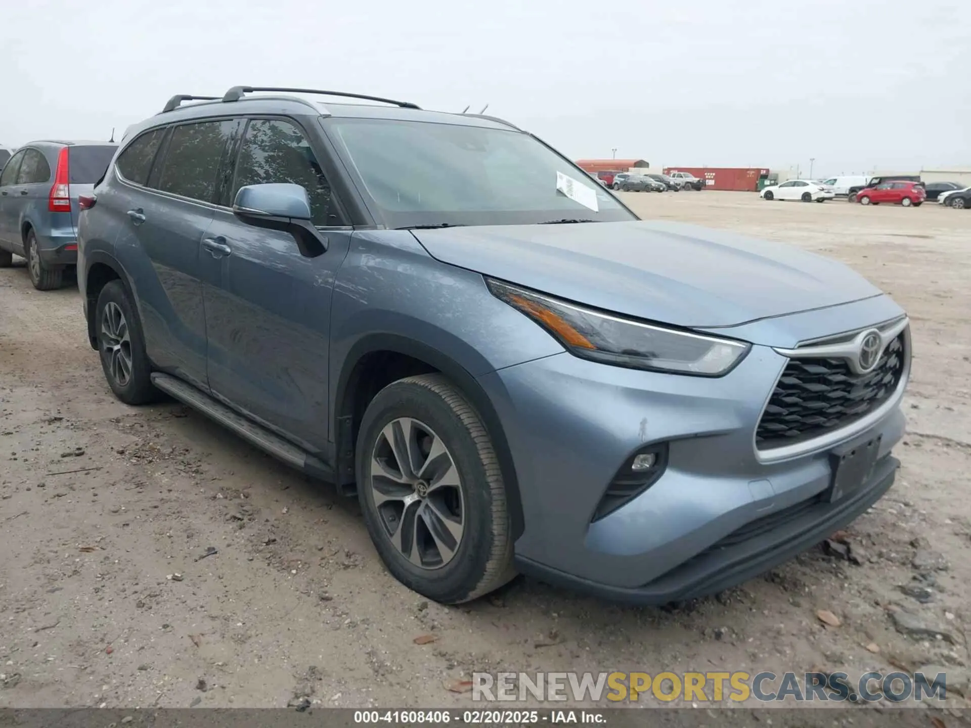 1 fotografías del automóvil dañado 5TDGZRAH3NS124295 TOYOTA HIGHLANDER 2022