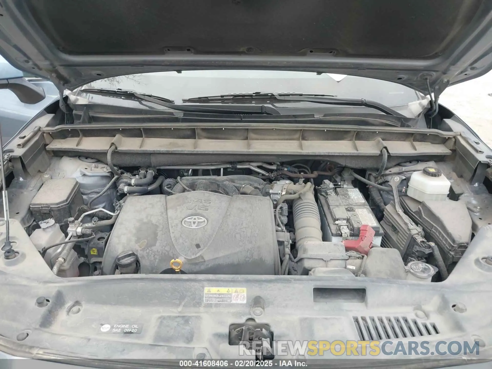 10 fotografías del automóvil dañado 5TDGZRAH3NS124295 TOYOTA HIGHLANDER 2022