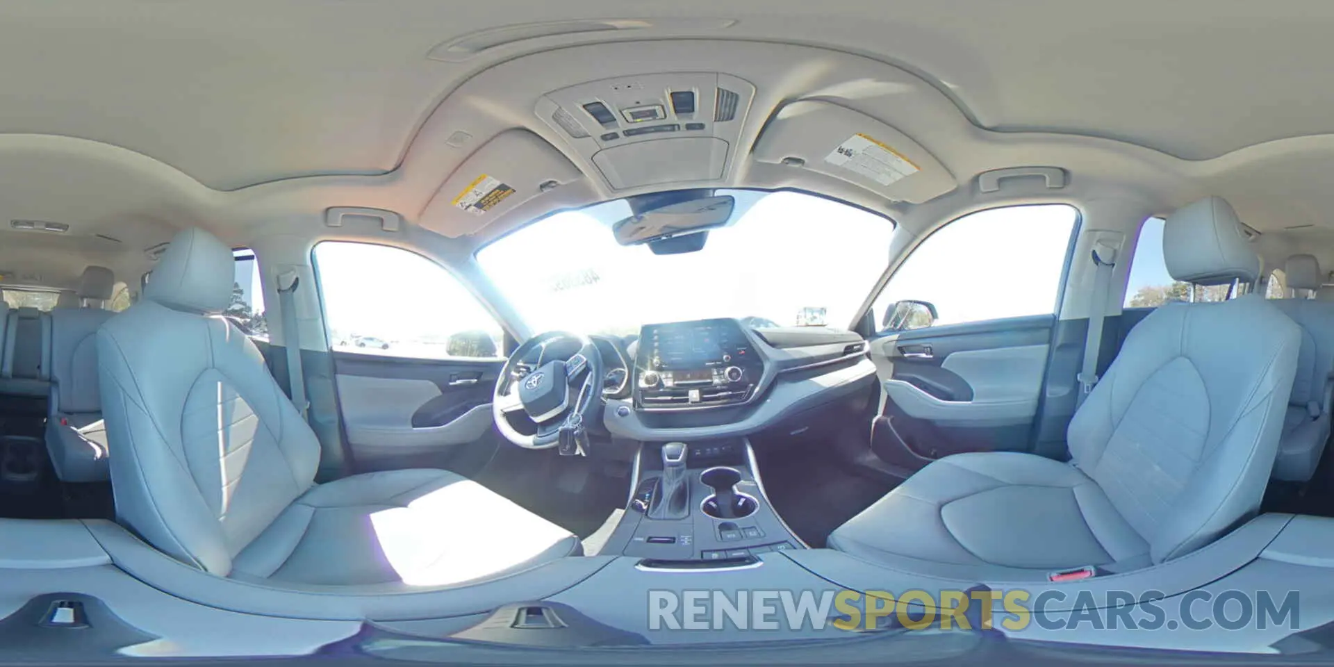 15 fotografías del automóvil dañado 5TDGZRAH3NS131604 TOYOTA HIGHLANDER 2022