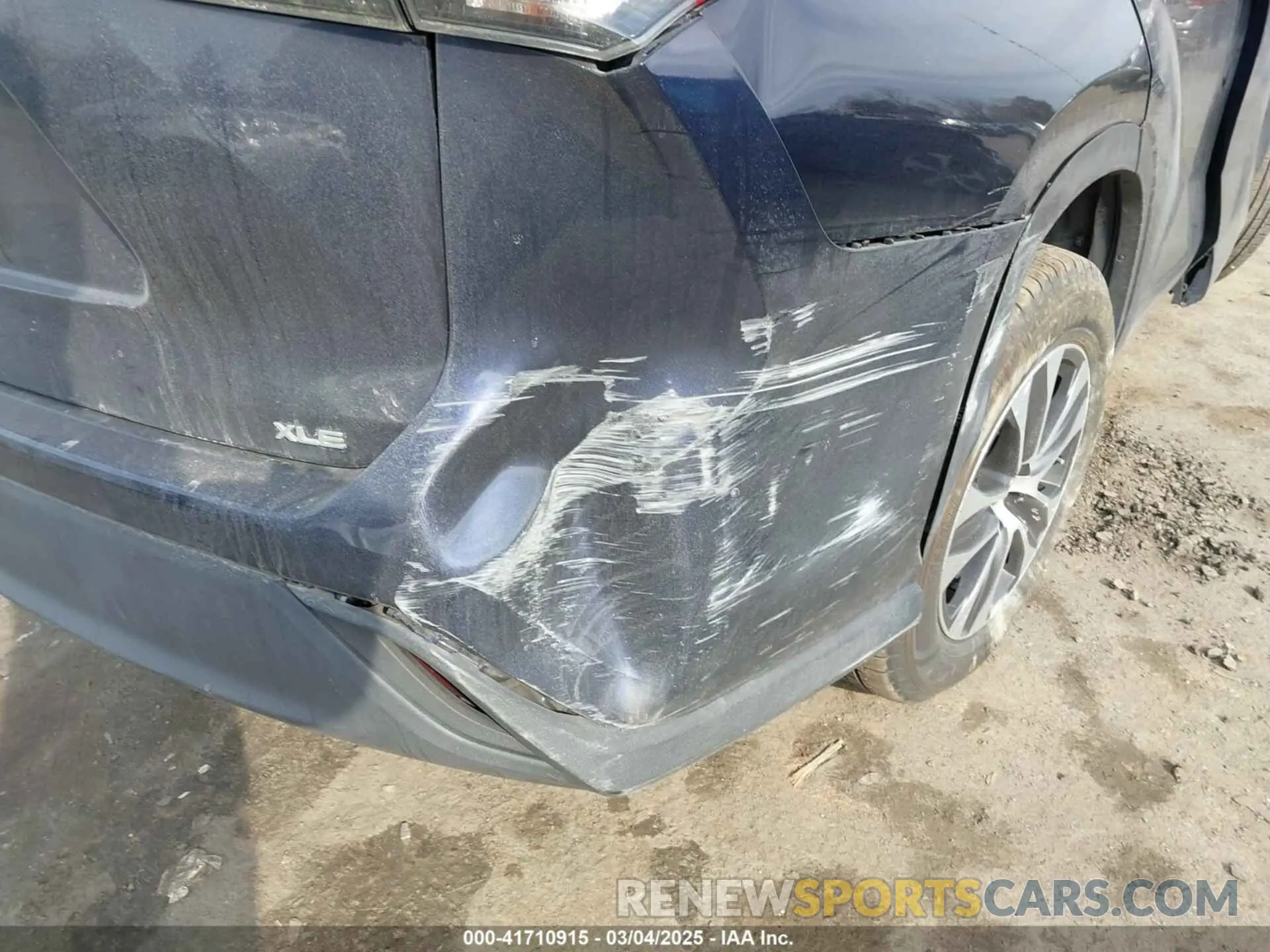 20 fotografías del automóvil dañado 5TDGZRAH4NS107442 TOYOTA HIGHLANDER 2022