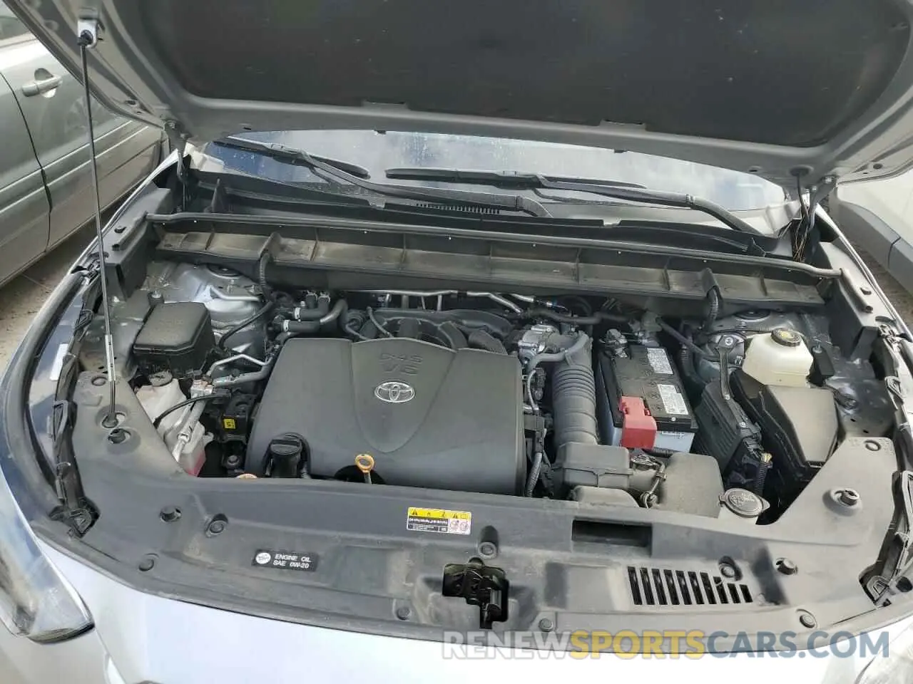 12 fotografías del automóvil dañado 5TDGZRAH5NS099366 TOYOTA HIGHLANDER 2022