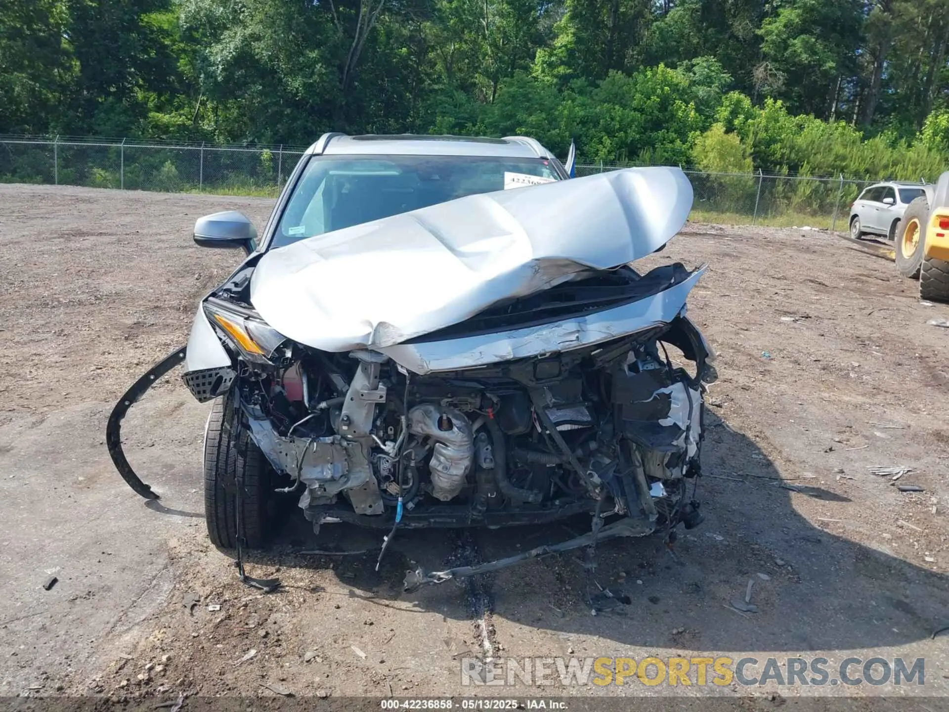 13 fotografías del automóvil dañado 5TDGZRAH6NS092054 TOYOTA HIGHLANDER 2022