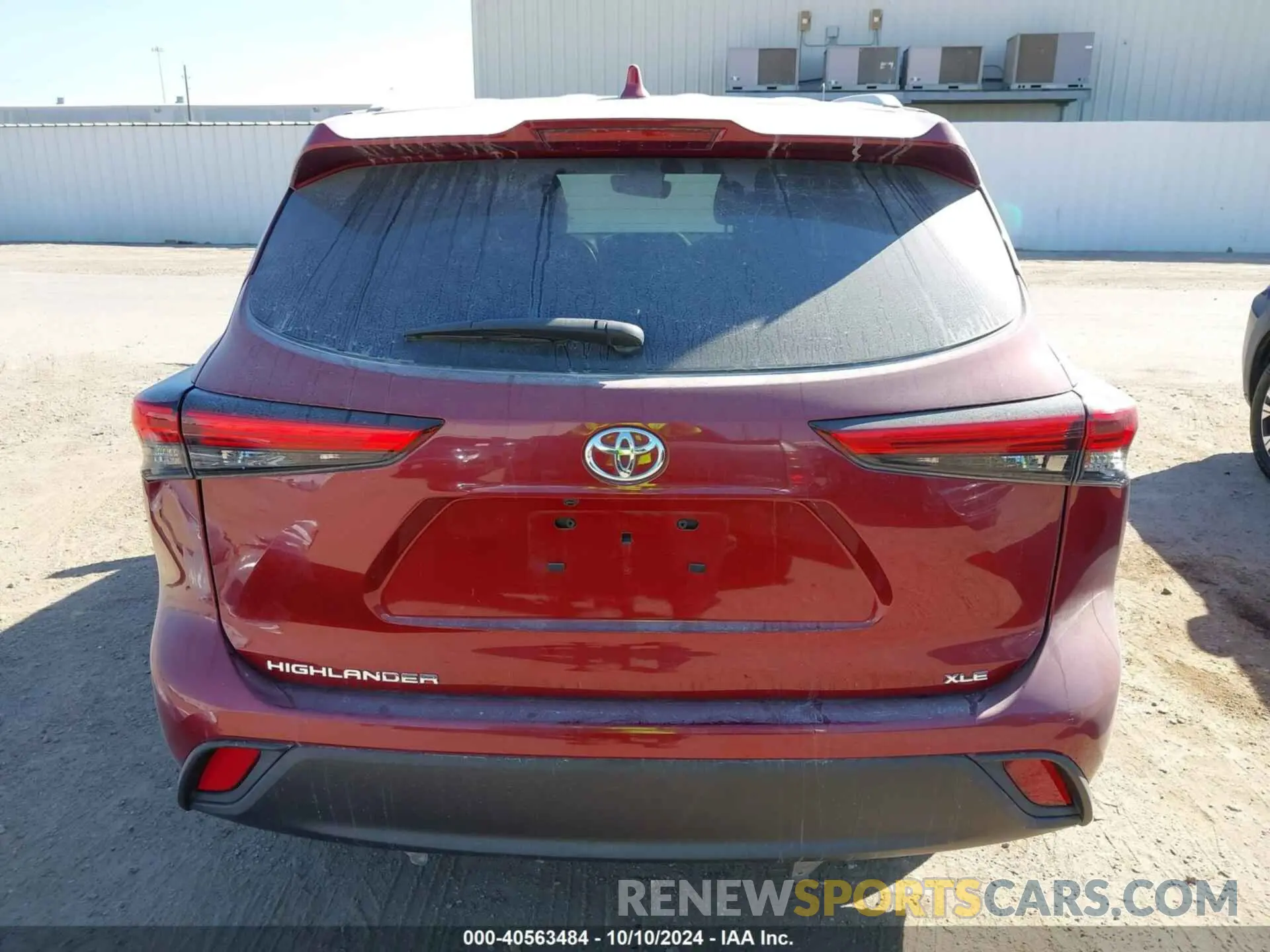 17 fotografías del automóvil dañado 5TDGZRAH7NS542925 TOYOTA HIGHLANDER 2022