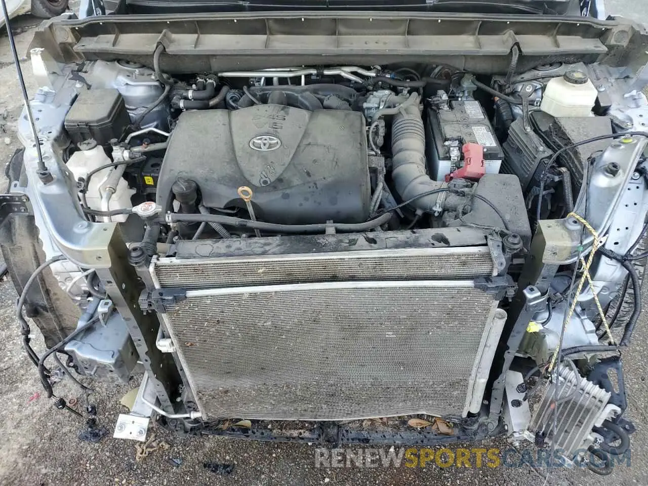 12 fotografías del automóvil dañado 5TDGZRAH8NS094257 TOYOTA HIGHLANDER 2022