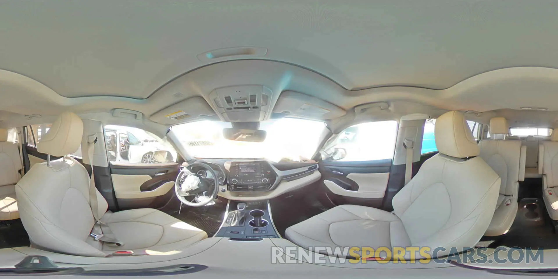 15 fotografías del automóvil dañado 5TDGZRAH9NS092131 TOYOTA HIGHLANDER 2022