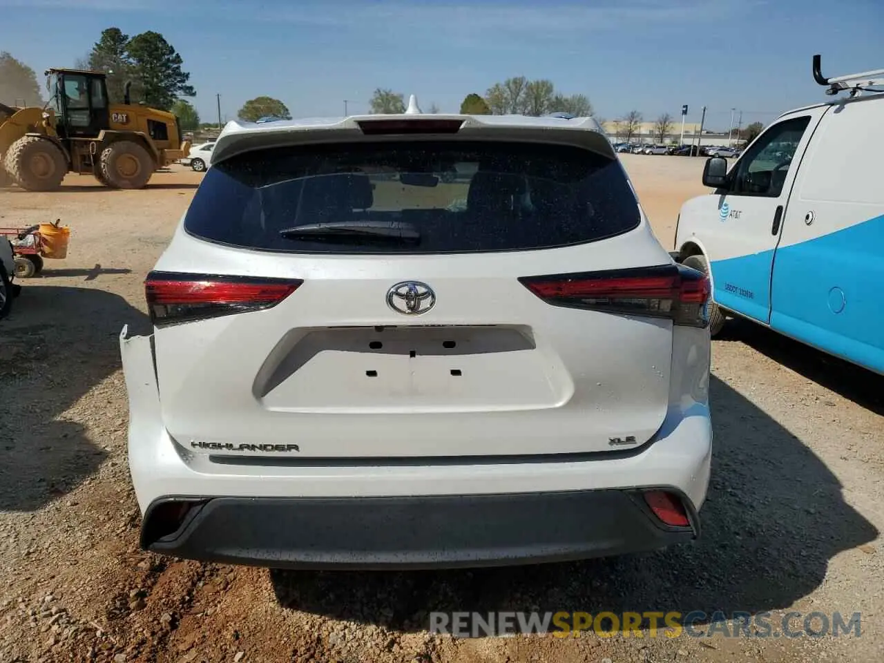 6 fotografías del automóvil dañado 5TDGZRAH9NS092131 TOYOTA HIGHLANDER 2022