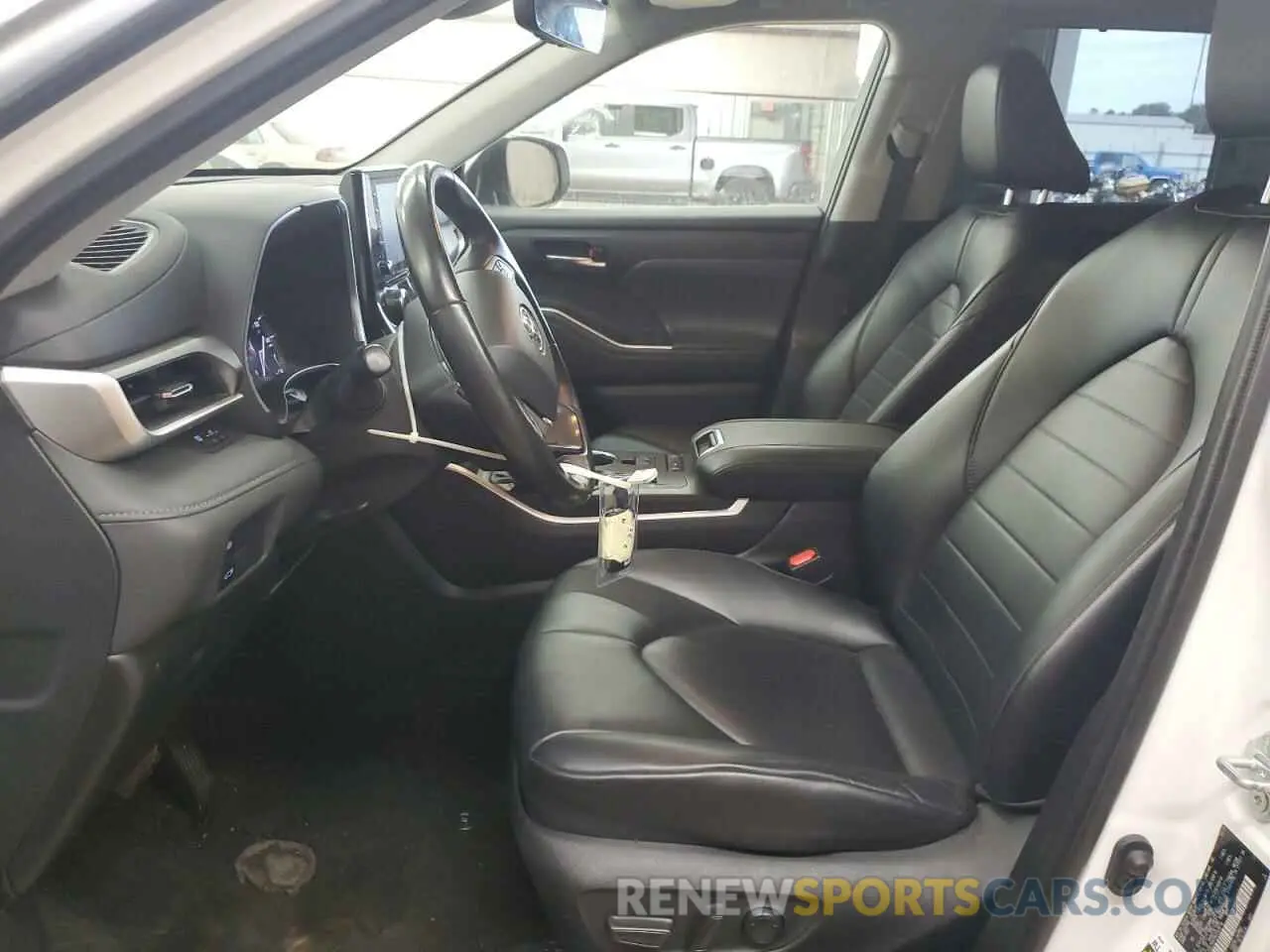 7 fotografías del automóvil dañado 5TDGZRAH9NS093618 TOYOTA HIGHLANDER 2022