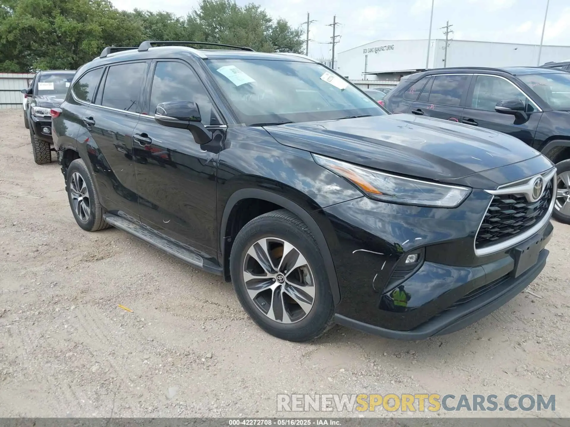 1 fotografías del automóvil dañado 5TDGZRAH9NS135673 TOYOTA HIGHLANDER 2022