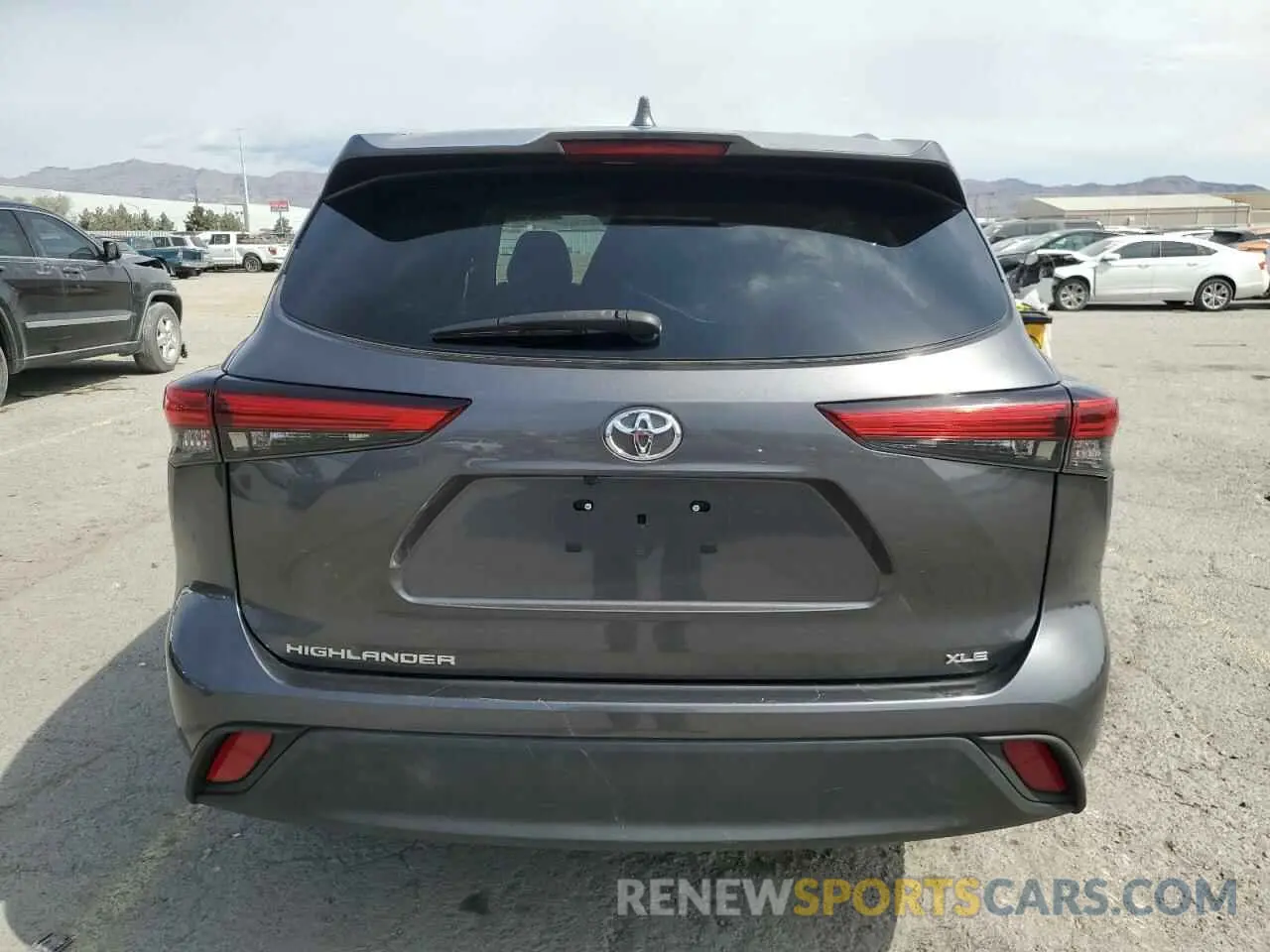 6 fotografías del automóvil dañado 5TDGZRAH9NS547267 TOYOTA HIGHLANDER 2022