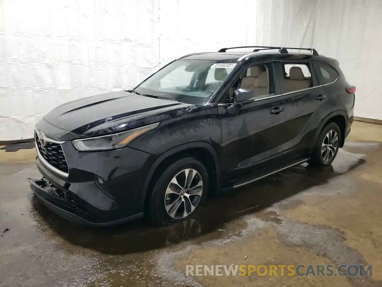 1 fotografías del automóvil dañado 5TDGZRAHXNS135861 TOYOTA HIGHLANDER 2022
