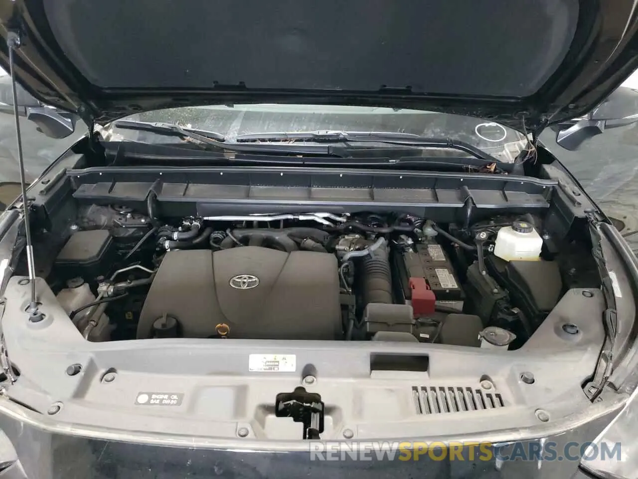 12 fotografías del automóvil dañado 5TDGZRAHXNS135861 TOYOTA HIGHLANDER 2022