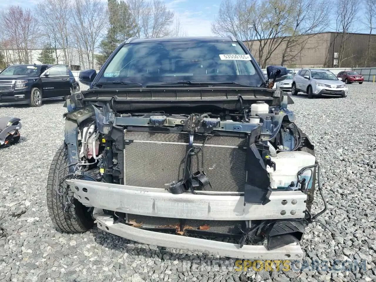 5 fotografías del automóvil dañado 5TDGZRBH0NS563064 TOYOTA HIGHLANDER 2022