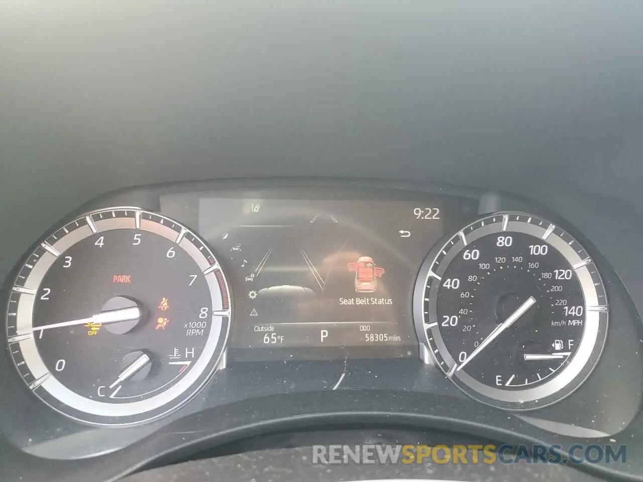 9 fotografías del automóvil dañado 5TDGZRBH0NS563064 TOYOTA HIGHLANDER 2022