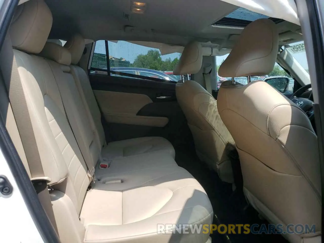 11 fotografías del automóvil dañado 5TDGZRBH1NS164177 TOYOTA HIGHLANDER 2022