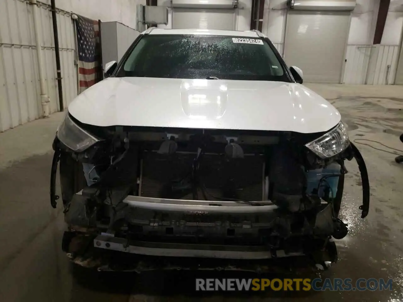 5 fotografías del automóvil dañado 5TDGZRBH1NS567348 TOYOTA HIGHLANDER 2022