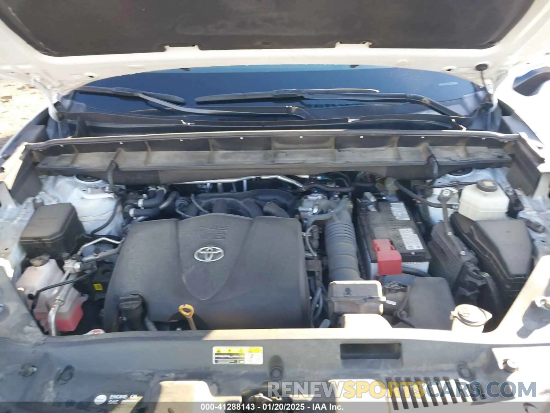 9 fotografías del automóvil dañado 5TDGZRBH1NS596879 TOYOTA HIGHLANDER 2022