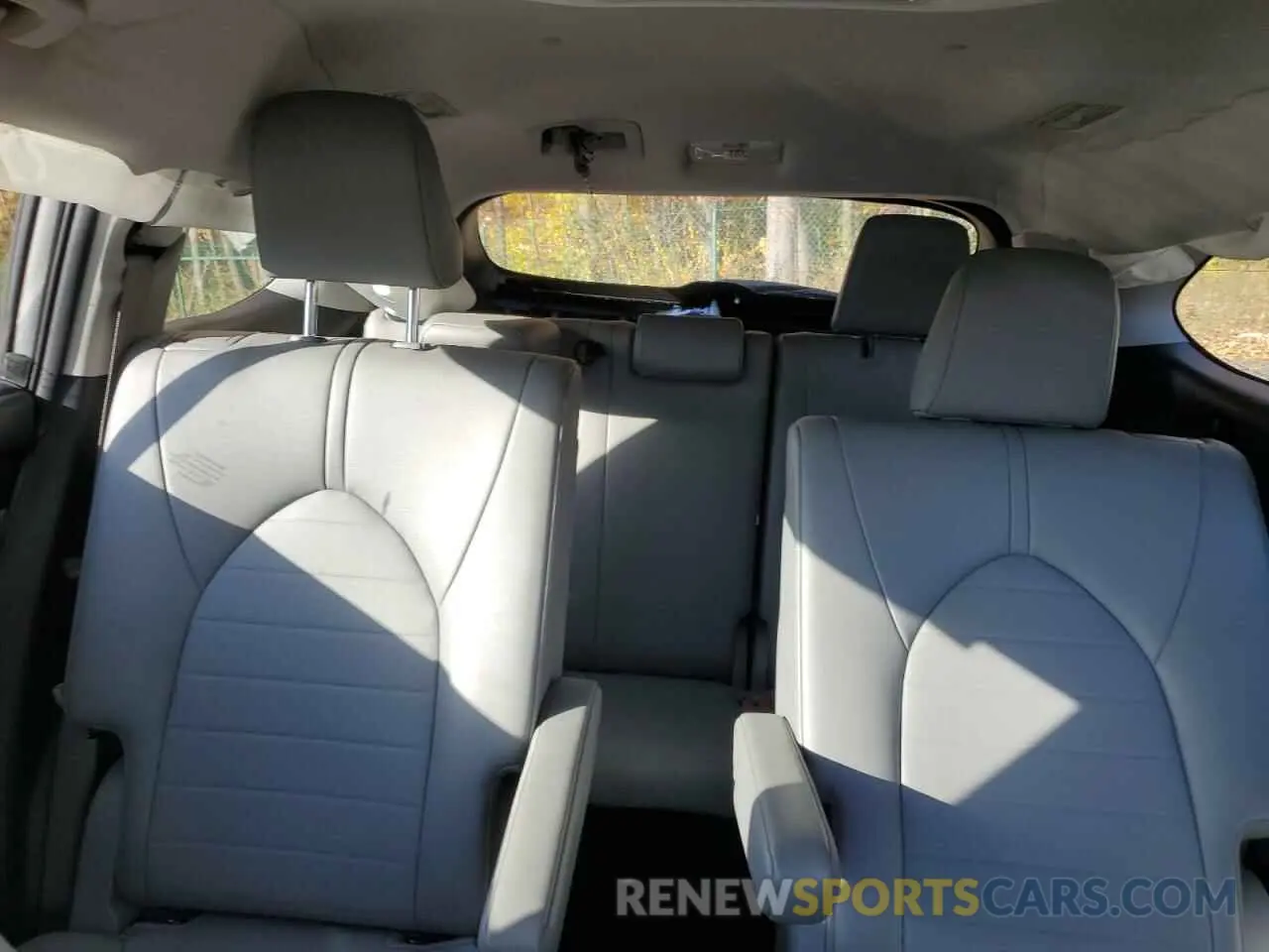 10 fotografías del automóvil dañado 5TDGZRBH2NS177116 TOYOTA HIGHLANDER 2022