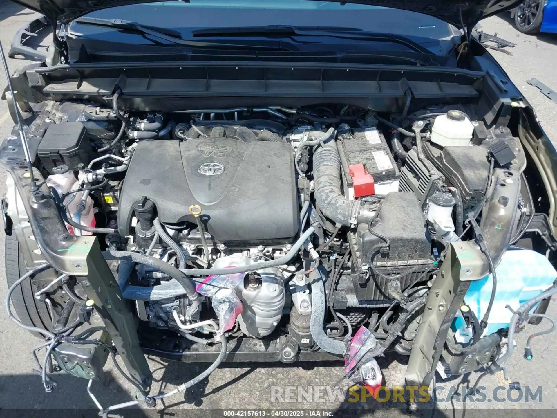 10 fotografías del automóvil dañado 5TDGZRBH2NS231580 TOYOTA HIGHLANDER 2022