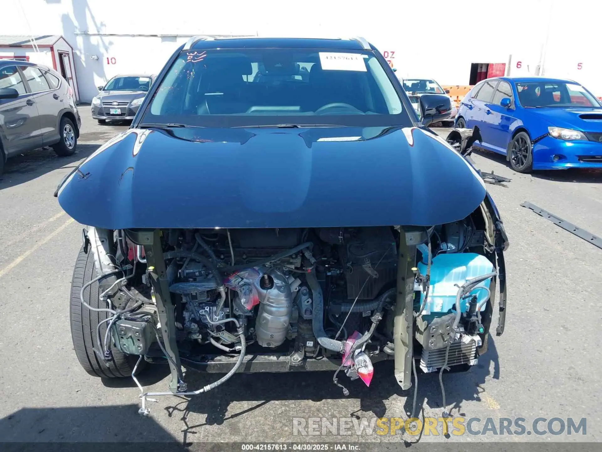 13 fotografías del automóvil dañado 5TDGZRBH2NS231580 TOYOTA HIGHLANDER 2022