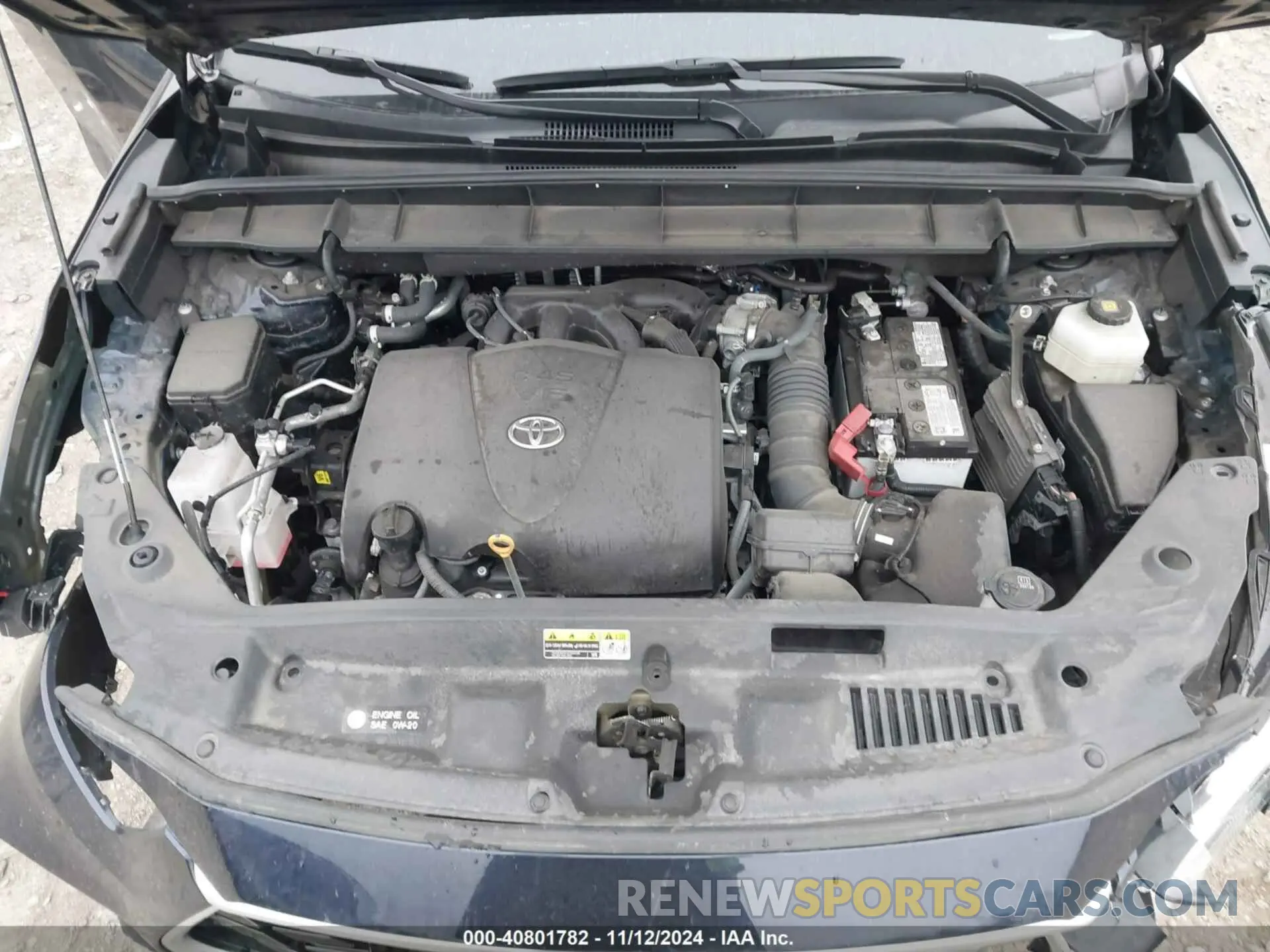 10 fotografías del automóvil dañado 5TDGZRBH2NS245799 TOYOTA HIGHLANDER 2022