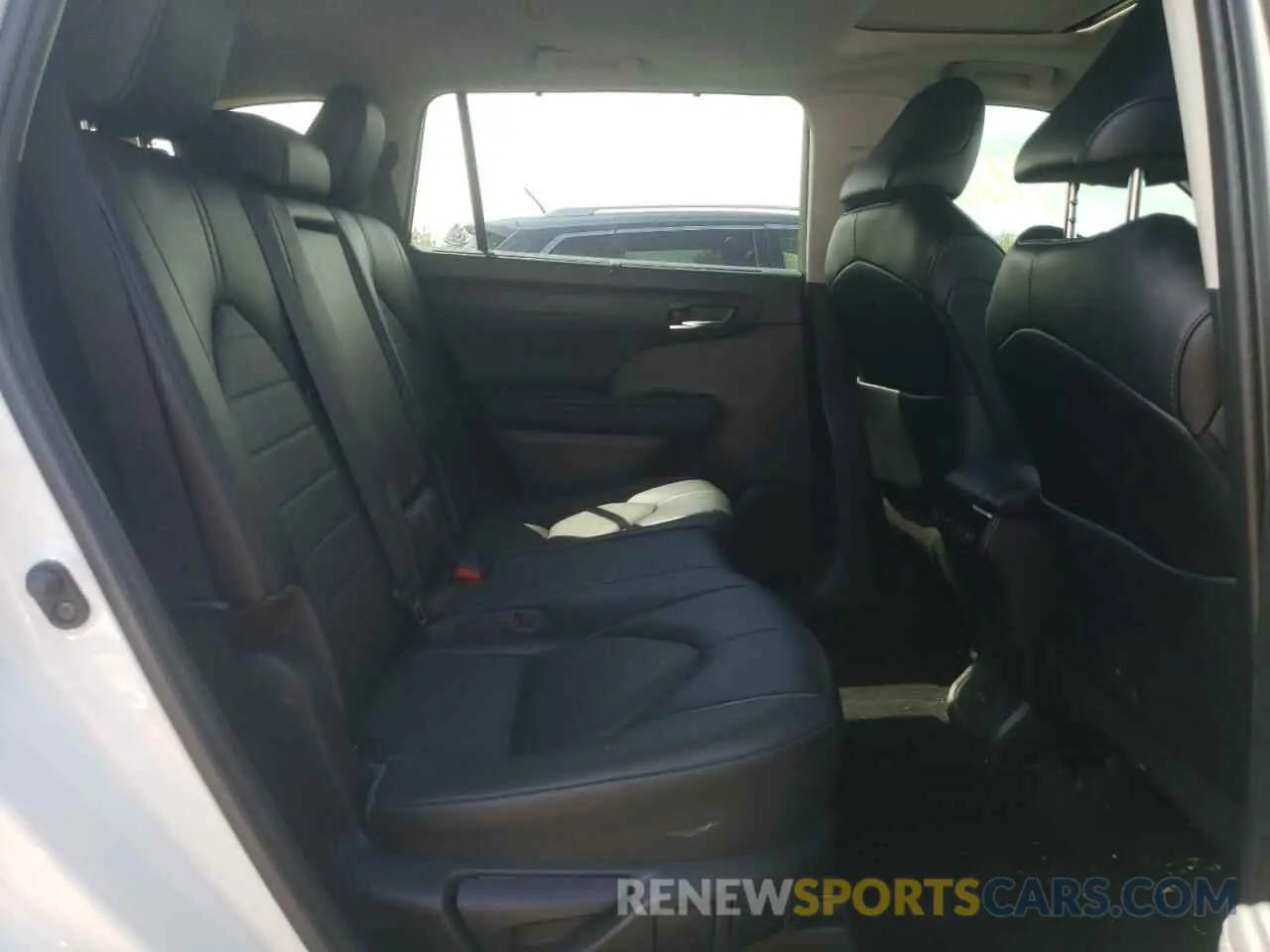 6 fotografías del automóvil dañado 5TDGZRBH2NS561588 TOYOTA HIGHLANDER 2022