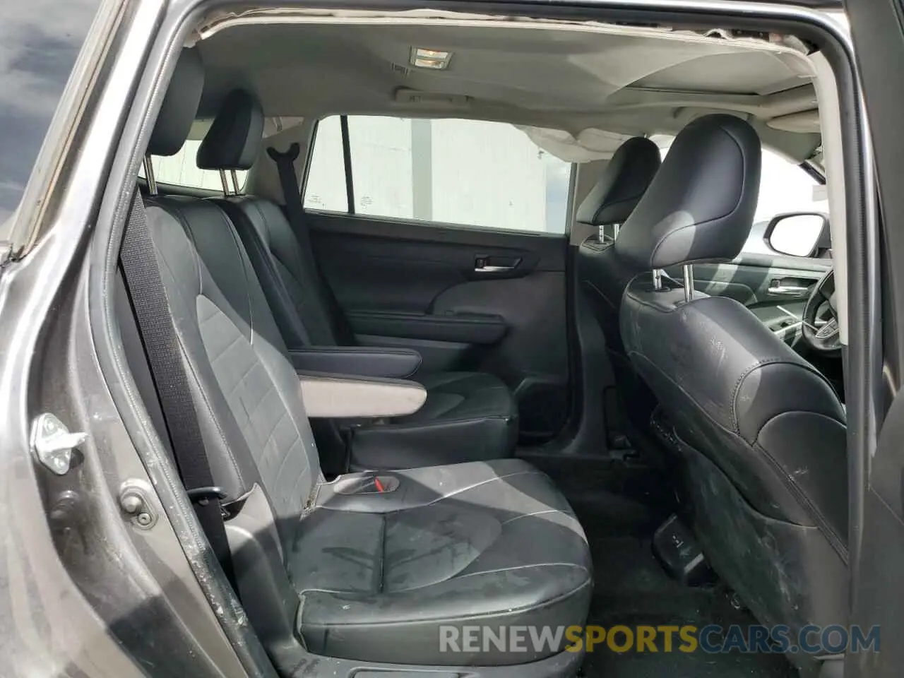 11 fotografías del automóvil dañado 5TDGZRBH3NS184494 TOYOTA HIGHLANDER 2022