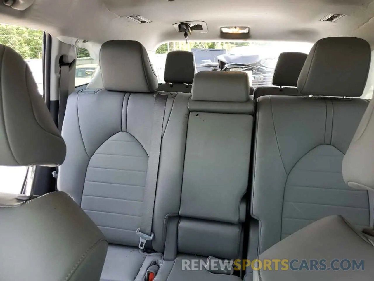 10 fotografías del automóvil dañado 5TDGZRBH3NS254141 TOYOTA HIGHLANDER 2022