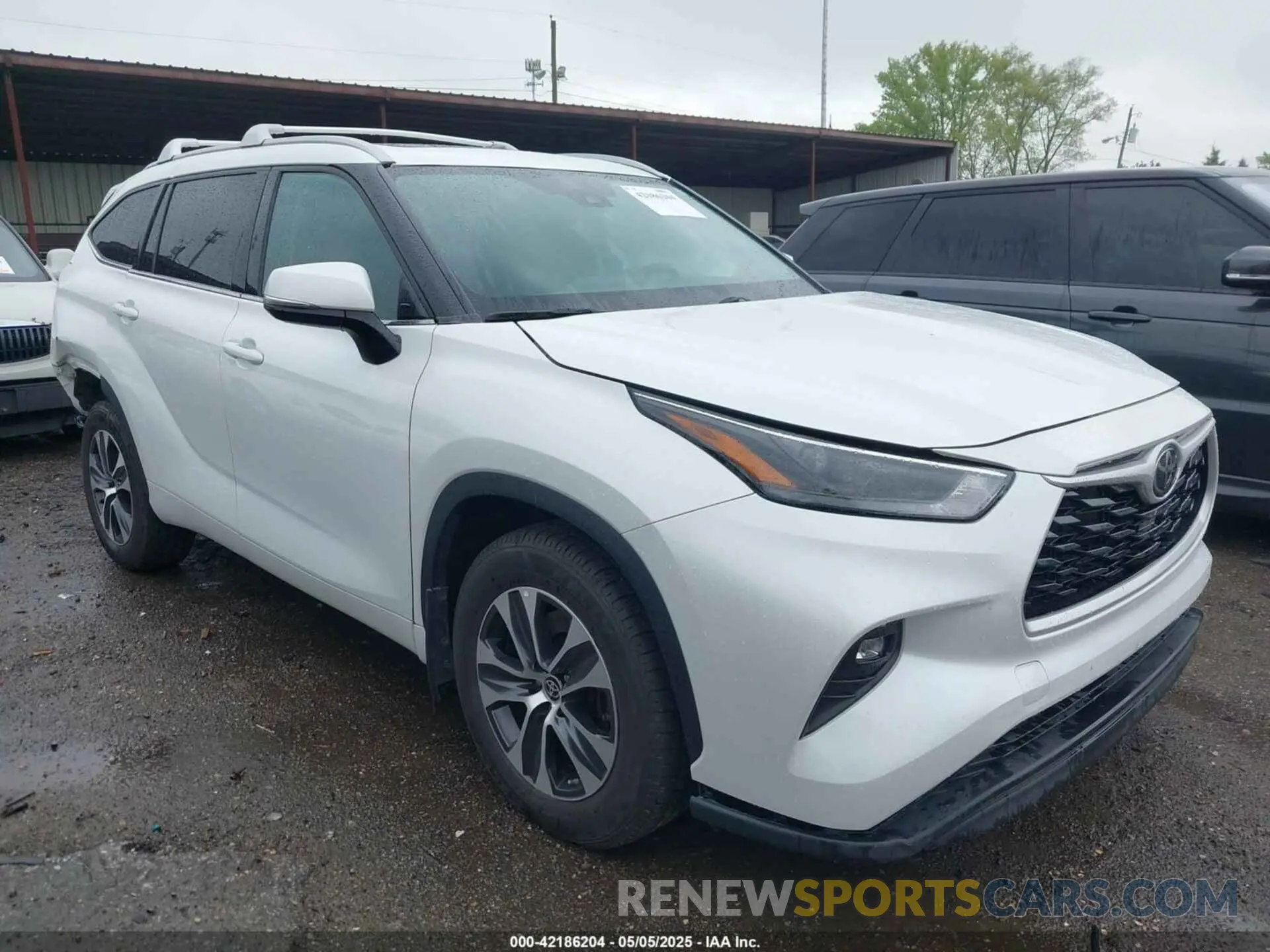 1 fotografías del automóvil dañado 5TDGZRBH3NS571871 TOYOTA HIGHLANDER 2022