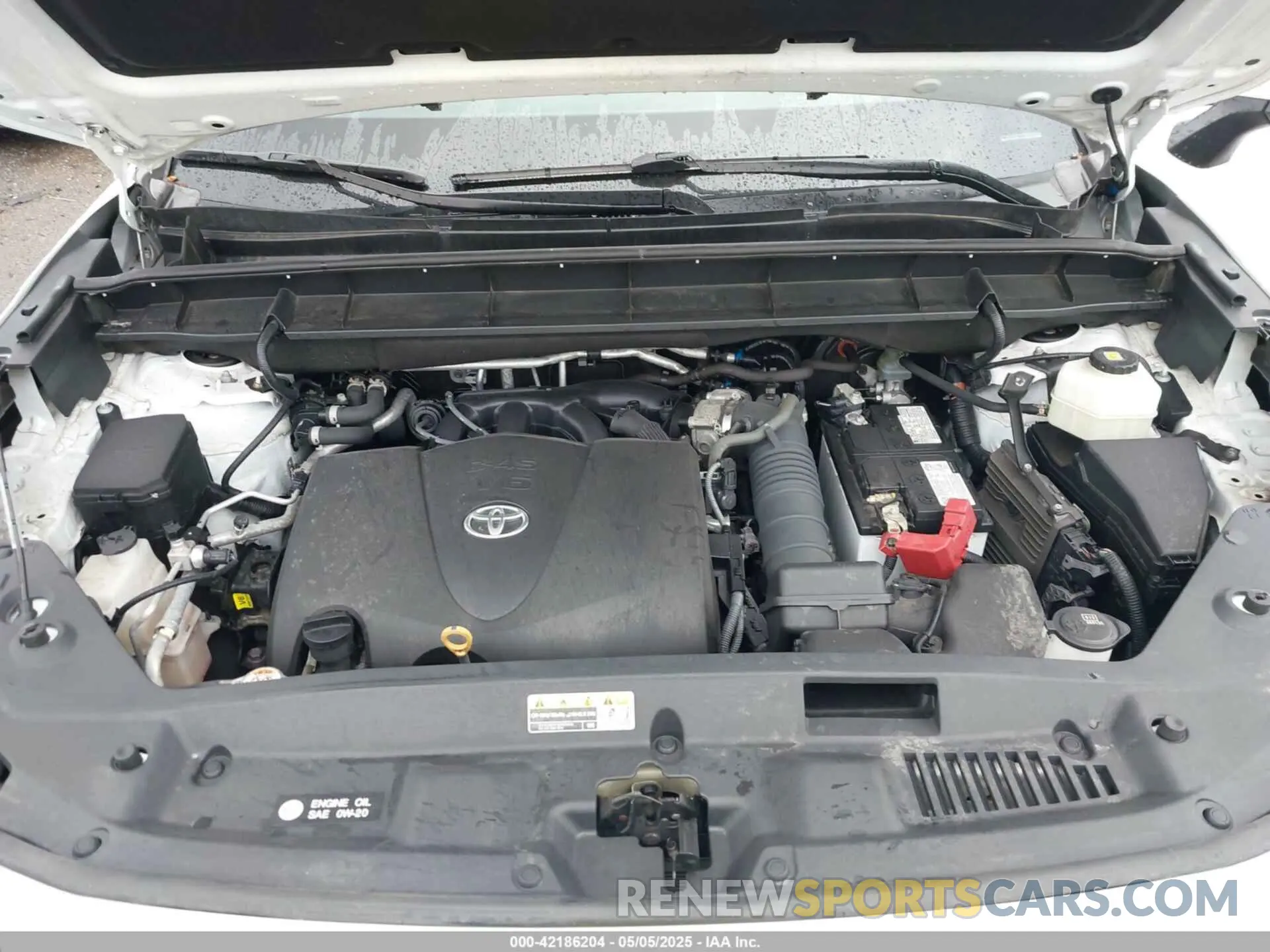 10 fotografías del automóvil dañado 5TDGZRBH3NS571871 TOYOTA HIGHLANDER 2022