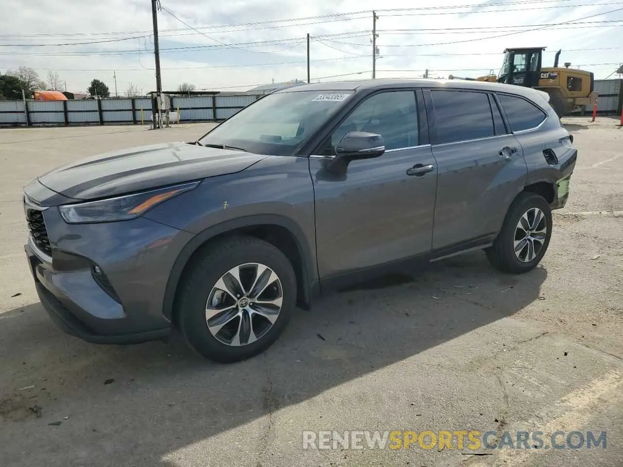 1 fotografías del automóvil dañado 5TDGZRBH5NS207788 TOYOTA HIGHLANDER 2022