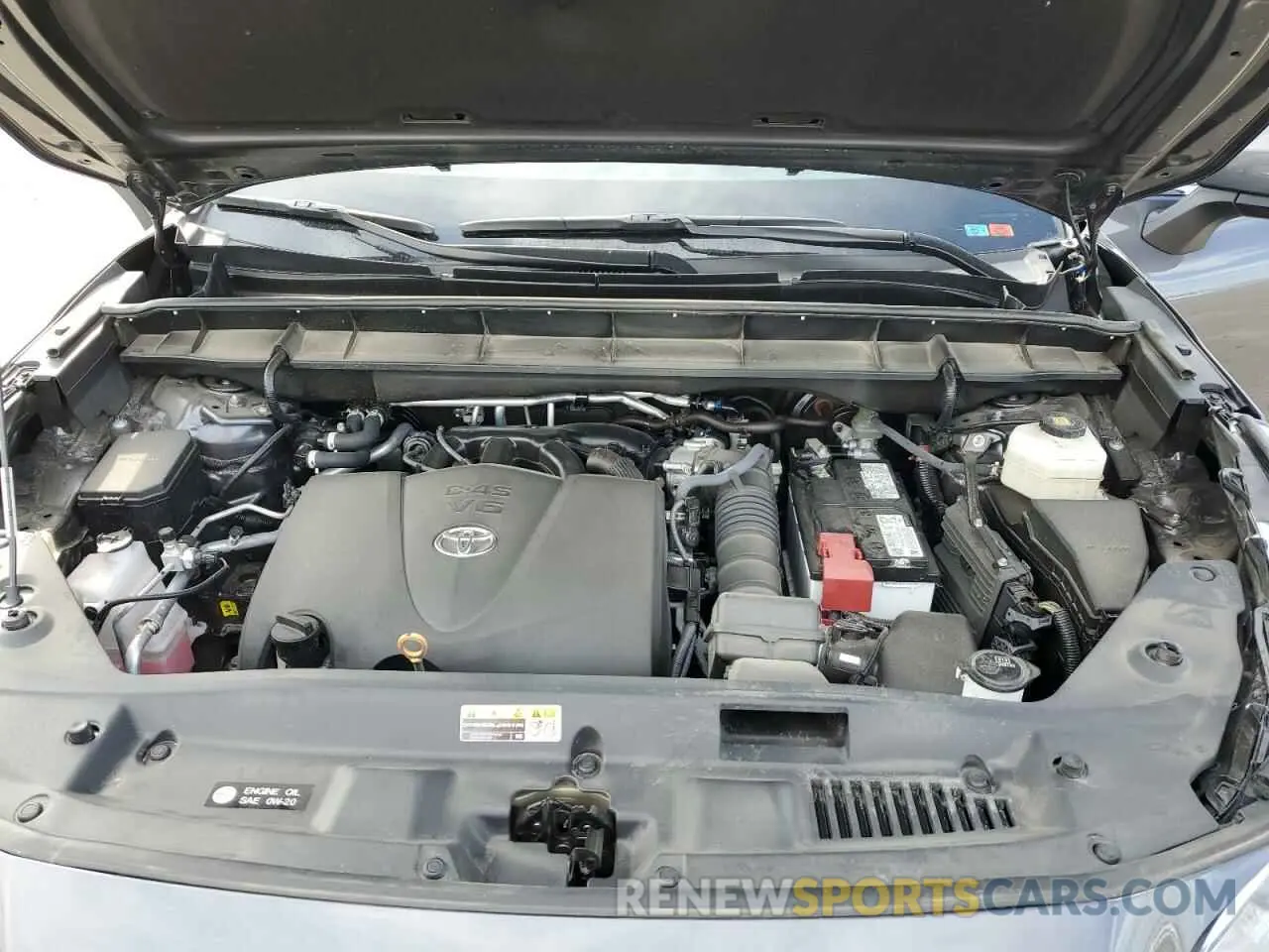 13 fotografías del automóvil dañado 5TDGZRBH5NS207788 TOYOTA HIGHLANDER 2022