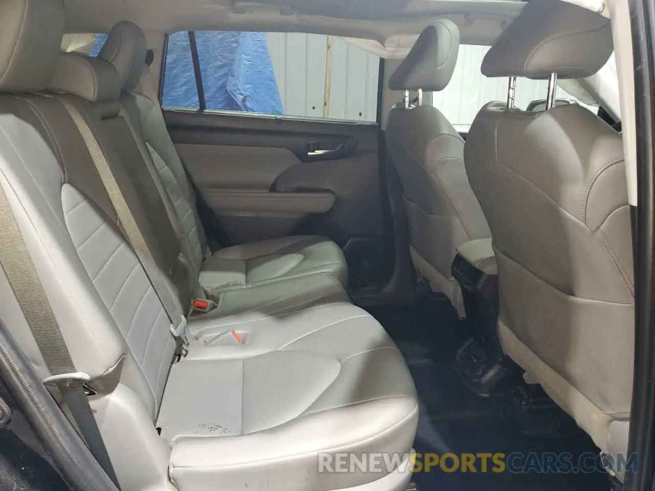 11 fotografías del automóvil dañado 5TDGZRBH6NS236040 TOYOTA HIGHLANDER 2022