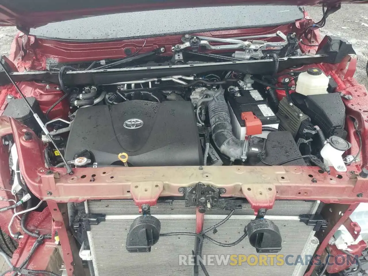12 fotografías del automóvil dañado 5TDGZRBH6NS236913 TOYOTA HIGHLANDER 2022