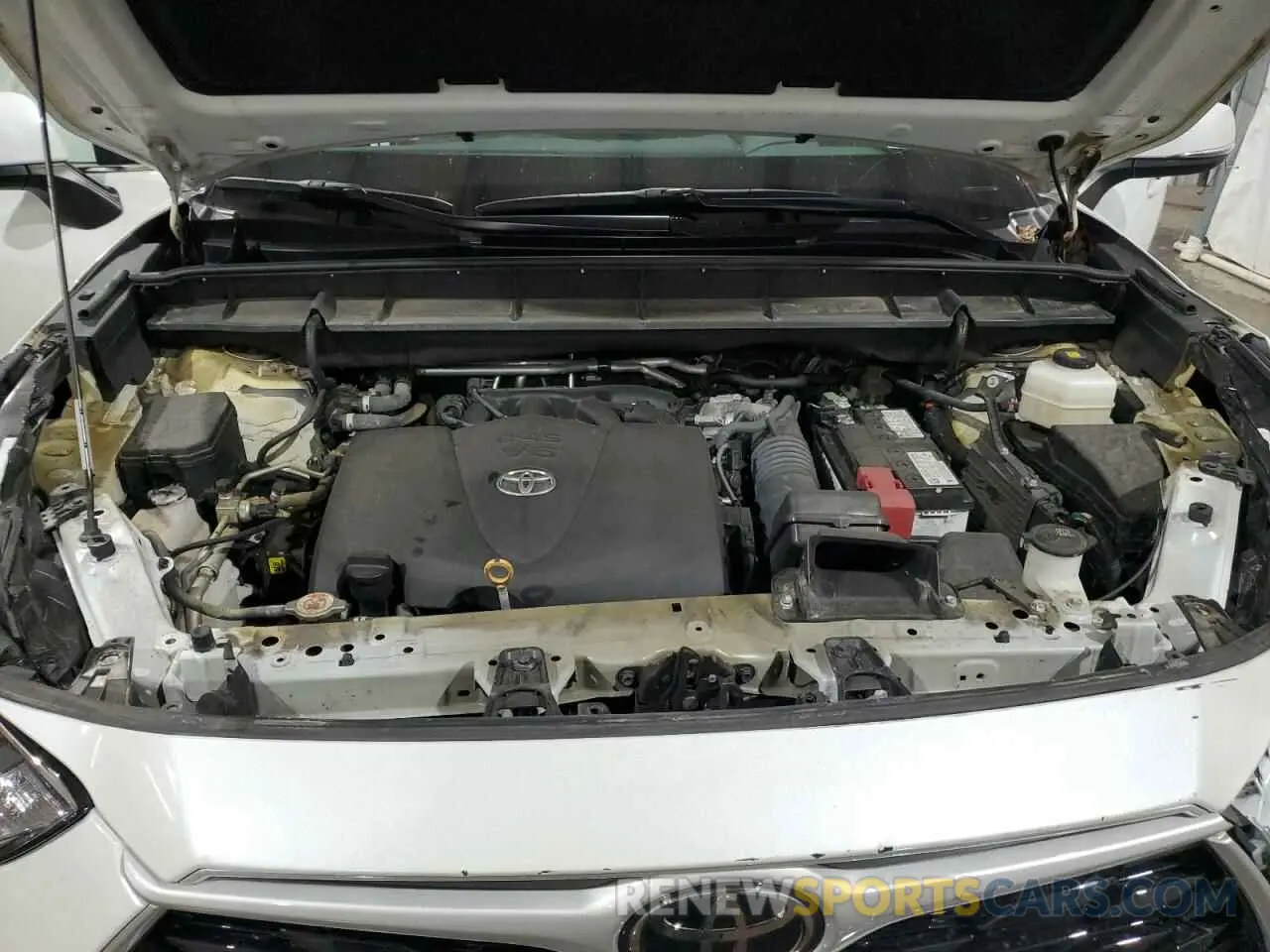 12 fotografías del automóvil dañado 5TDGZRBH6NS255994 TOYOTA HIGHLANDER 2022