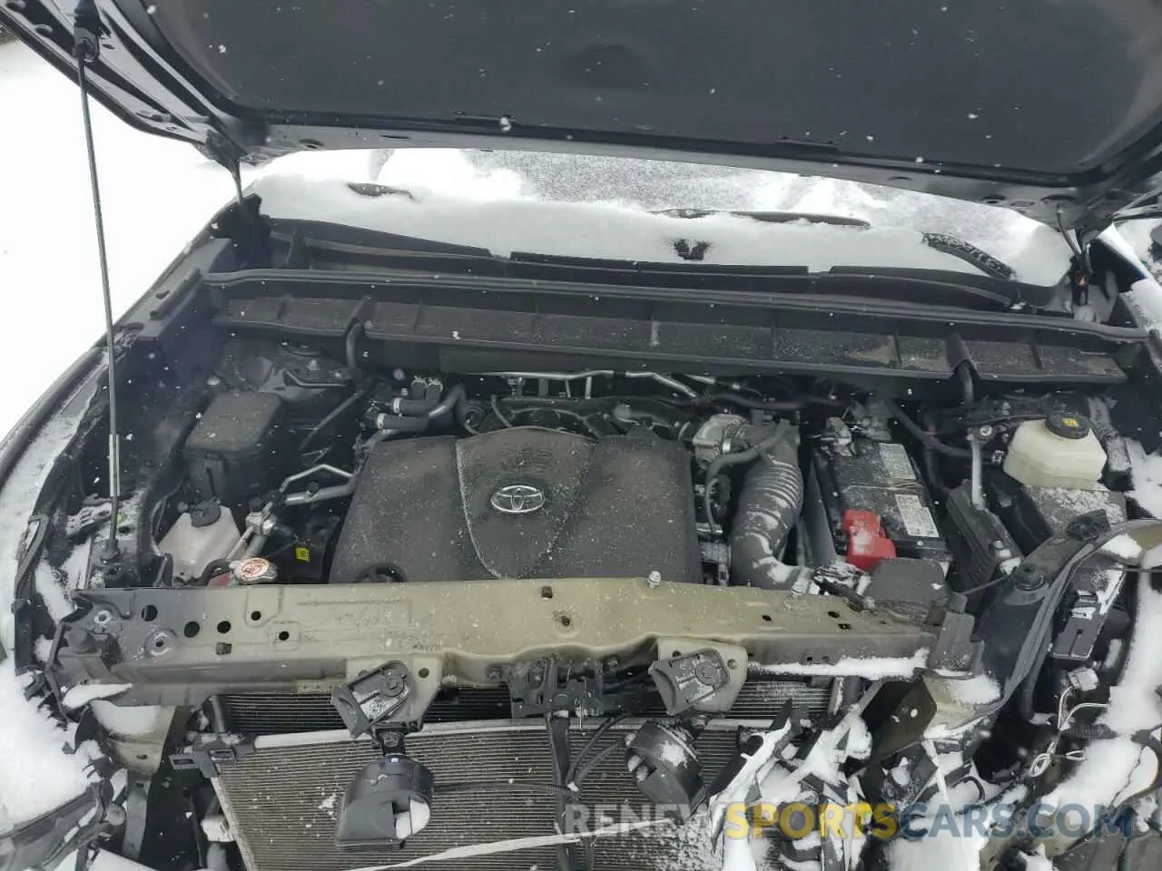 12 fotografías del automóvil dañado 5TDGZRBH6NS569712 TOYOTA HIGHLANDER 2022
