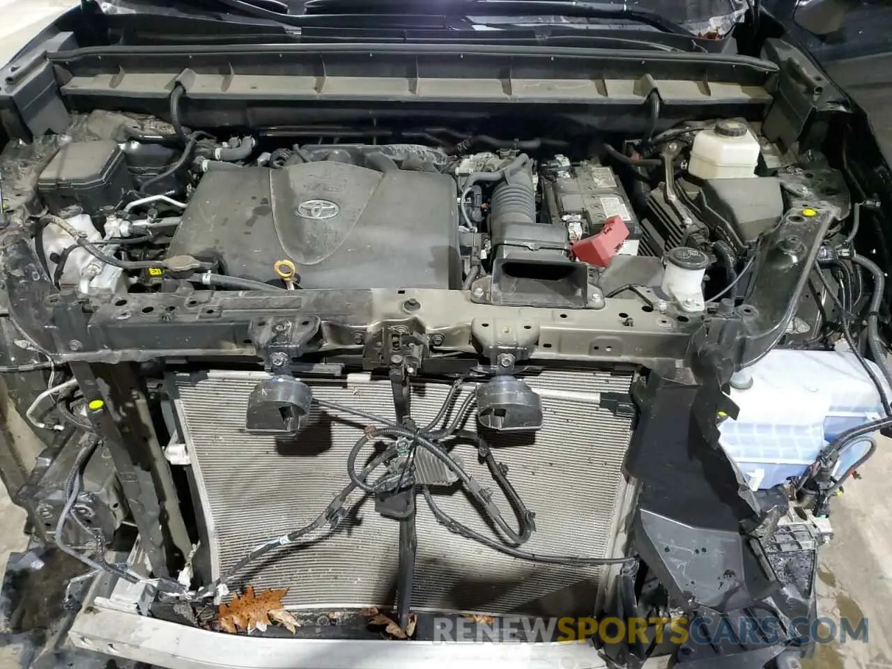 12 fotografías del automóvil dañado 5TDGZRBH6NS596179 TOYOTA HIGHLANDER 2022