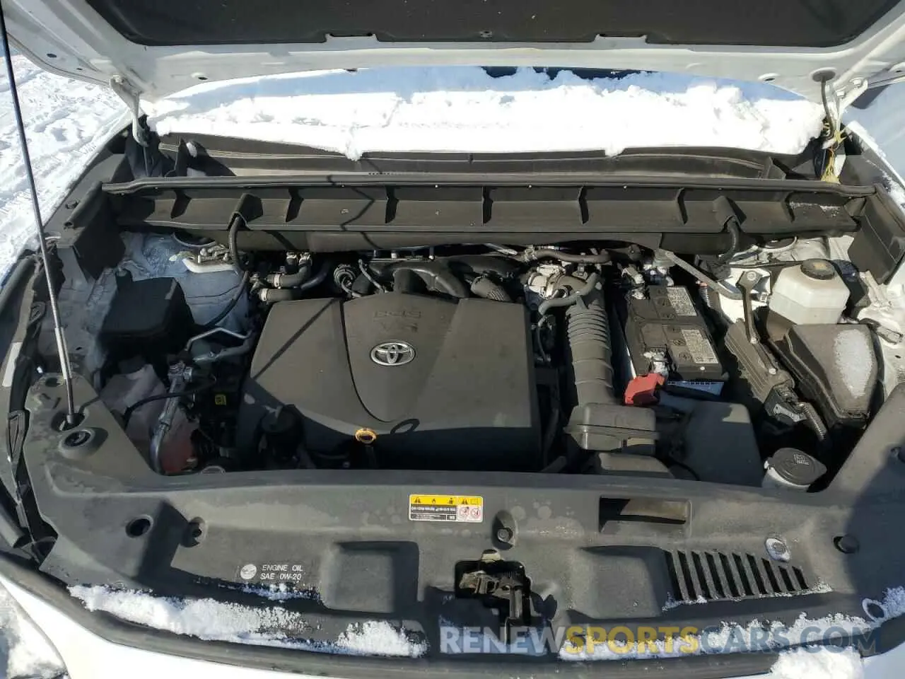 11 fotografías del automóvil dañado 5TDGZRBH7NS560338 TOYOTA HIGHLANDER 2022