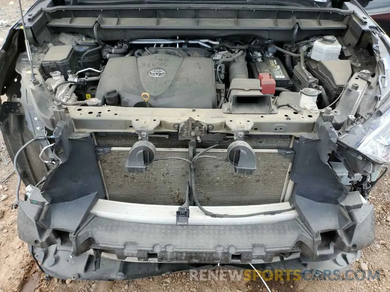 12 fotografías del automóvil dañado 5TDGZRBH7NS583229 TOYOTA HIGHLANDER 2022
