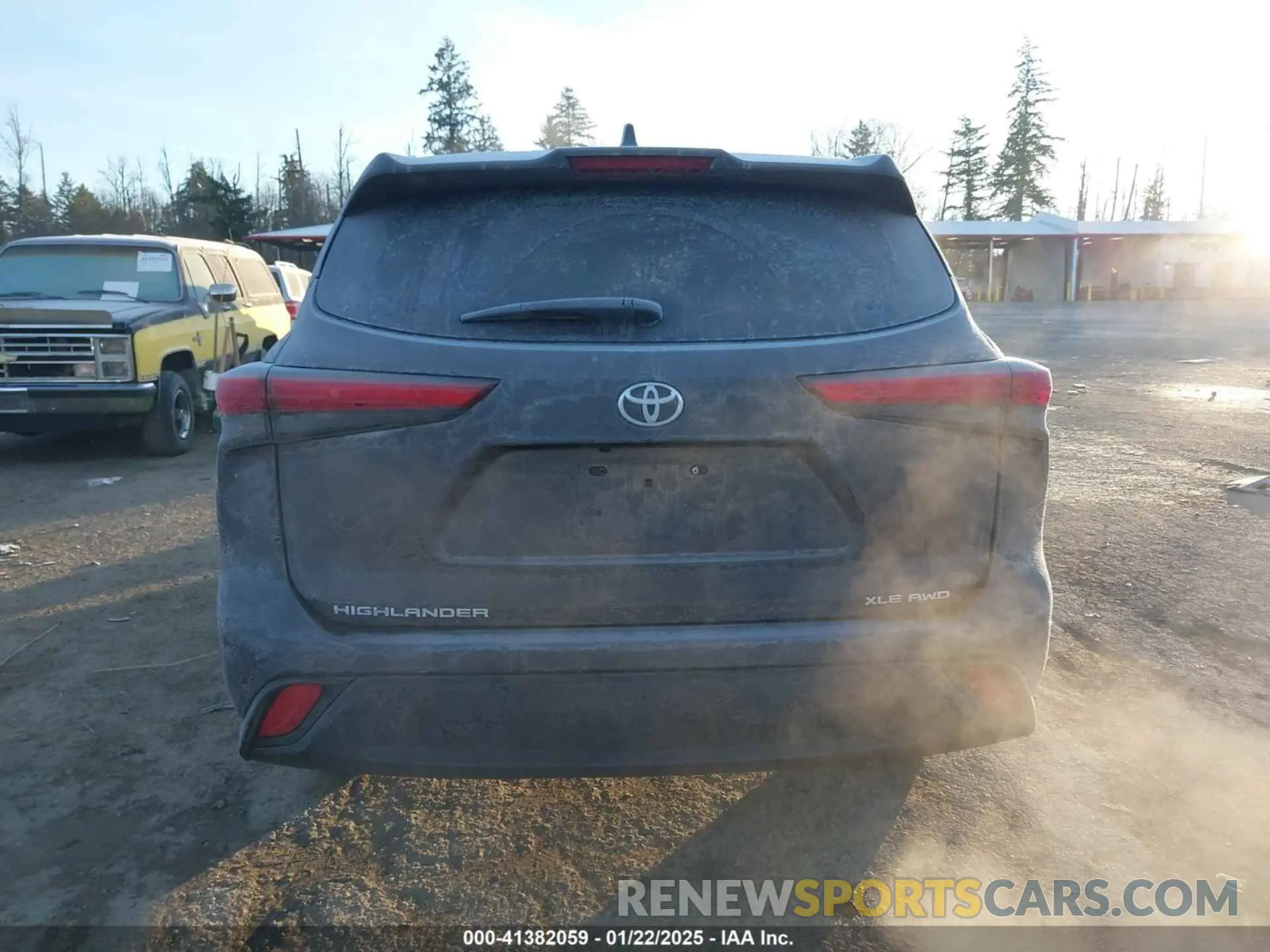 16 fotografías del automóvil dañado 5TDGZRBH8NS585412 TOYOTA HIGHLANDER 2022