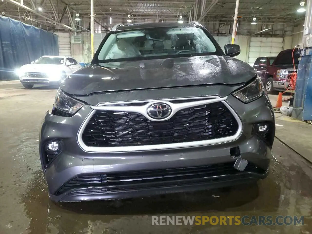 5 fotografías del automóvil dañado 5TDGZRBHXNS222559 TOYOTA HIGHLANDER 2022