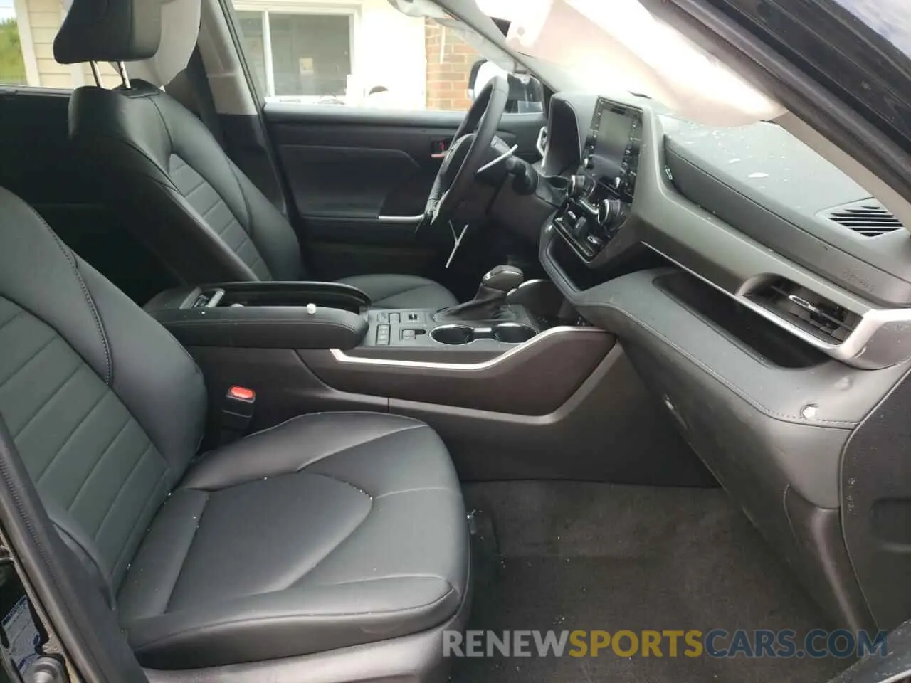 5 fotografías del automóvil dañado 5TDGZRBHXNS580180 TOYOTA HIGHLANDER 2022
