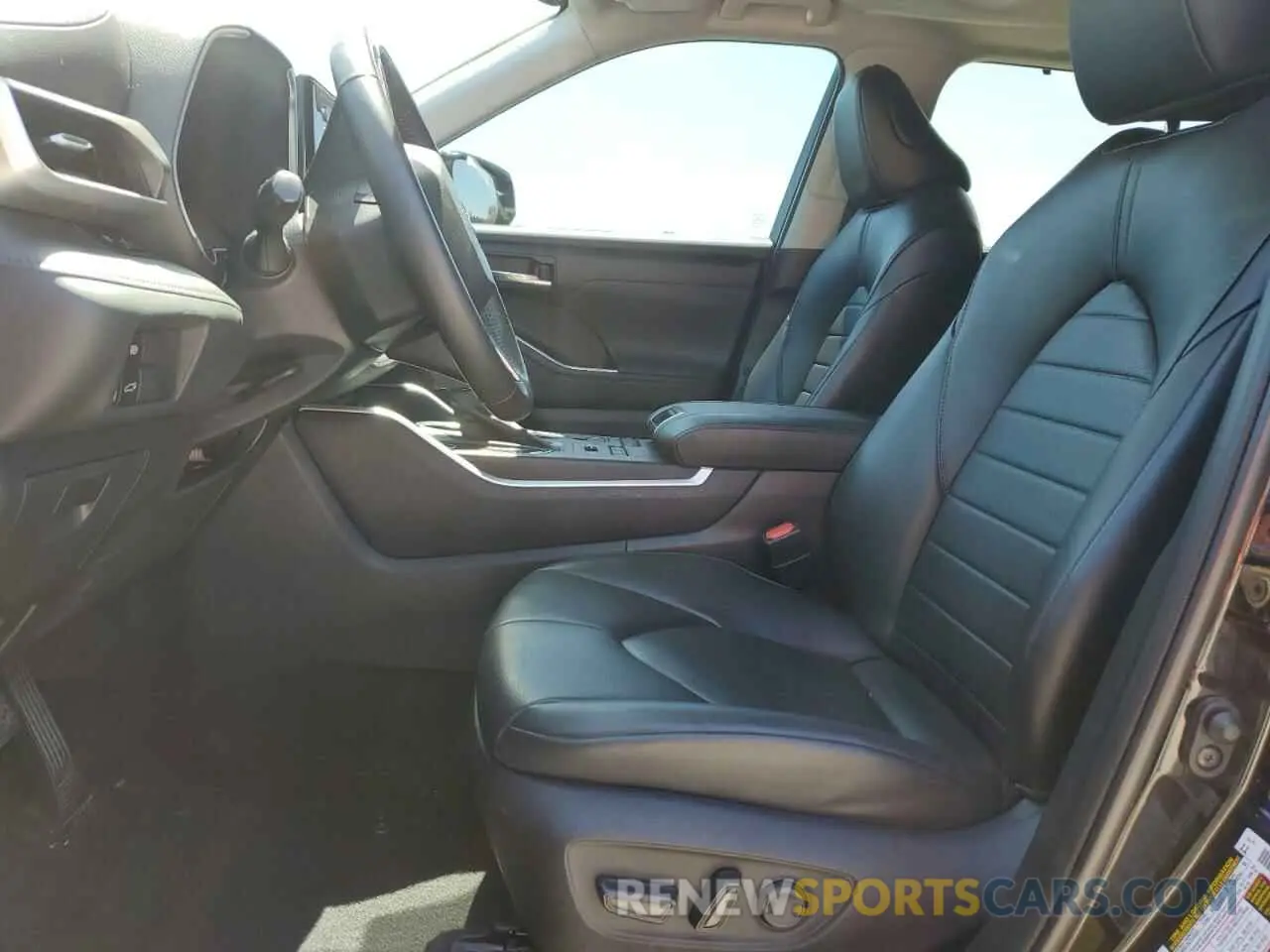 7 fotografías del automóvil dañado 5TDGZRBHXNS588621 TOYOTA HIGHLANDER 2022