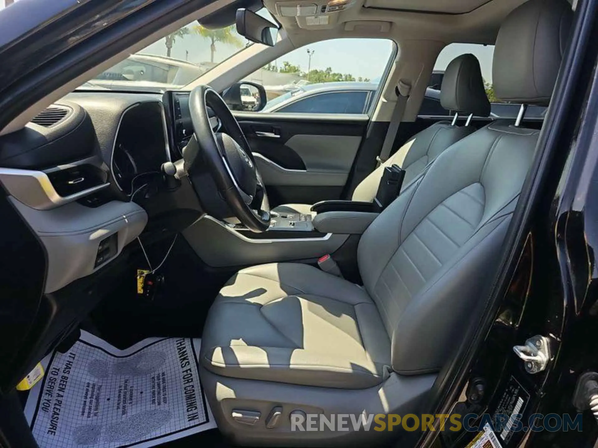 6 fotografías del automóvil dañado 5TDHBRCH3NS544497 TOYOTA HIGHLANDER 2022