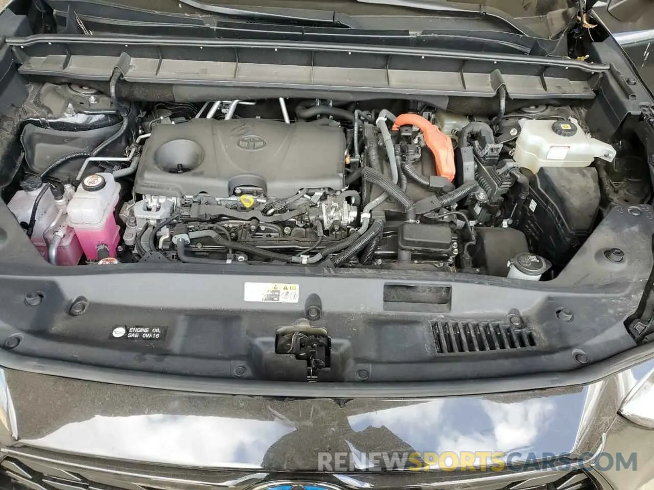 12 fotografías del automóvil dañado 5TDHBRCHXNS548059 TOYOTA HIGHLANDER 2022