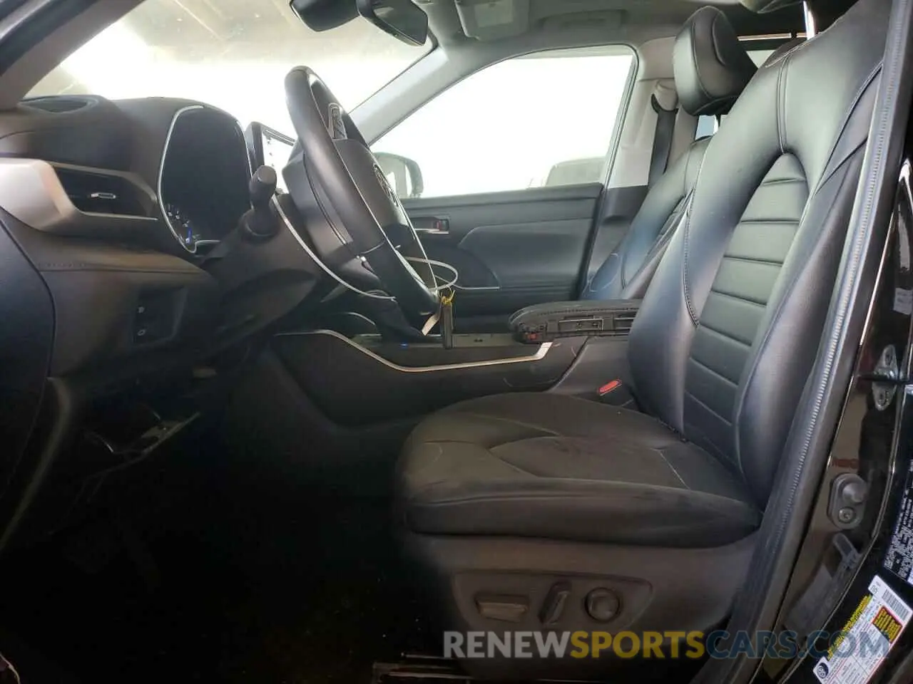 7 fotografías del automóvil dañado 5TDHBRCHXNS548059 TOYOTA HIGHLANDER 2022