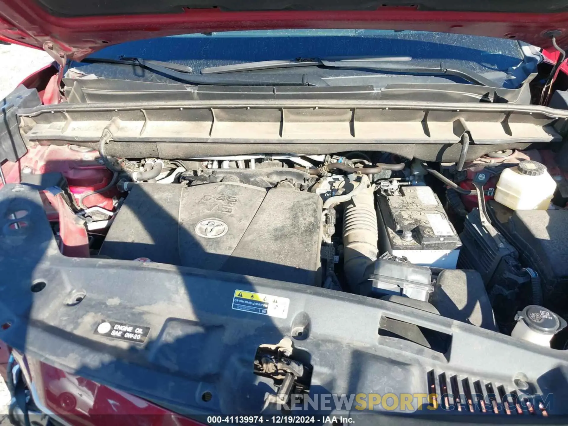 10 fotografías del automóvil dañado 5TDHZRAH2NS143022 TOYOTA HIGHLANDER 2022