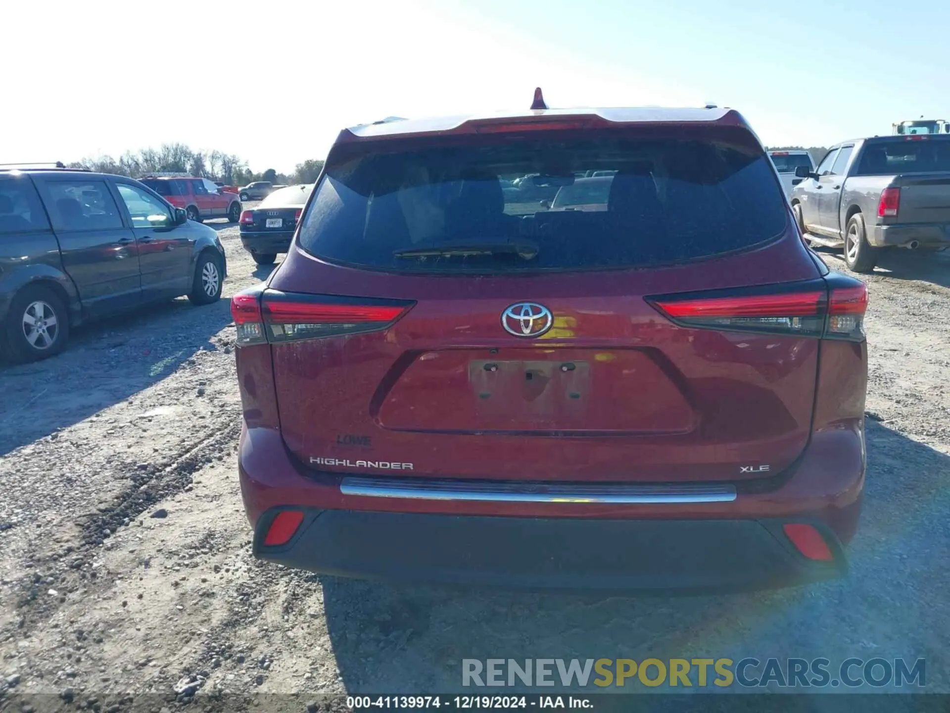 16 fotografías del automóvil dañado 5TDHZRAH2NS143022 TOYOTA HIGHLANDER 2022