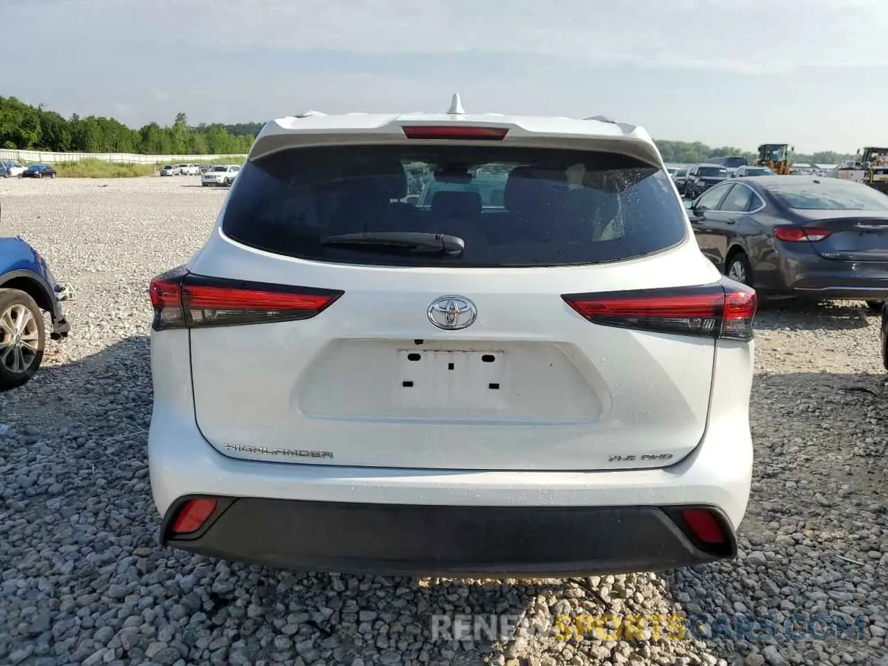 6 fotografías del automóvil dañado 5TDHZRBH0NS581598 TOYOTA HIGHLANDER 2022