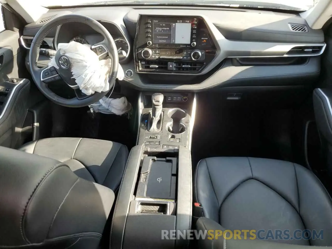 8 fotografías del automóvil dañado 5TDHZRBH0NS581598 TOYOTA HIGHLANDER 2022